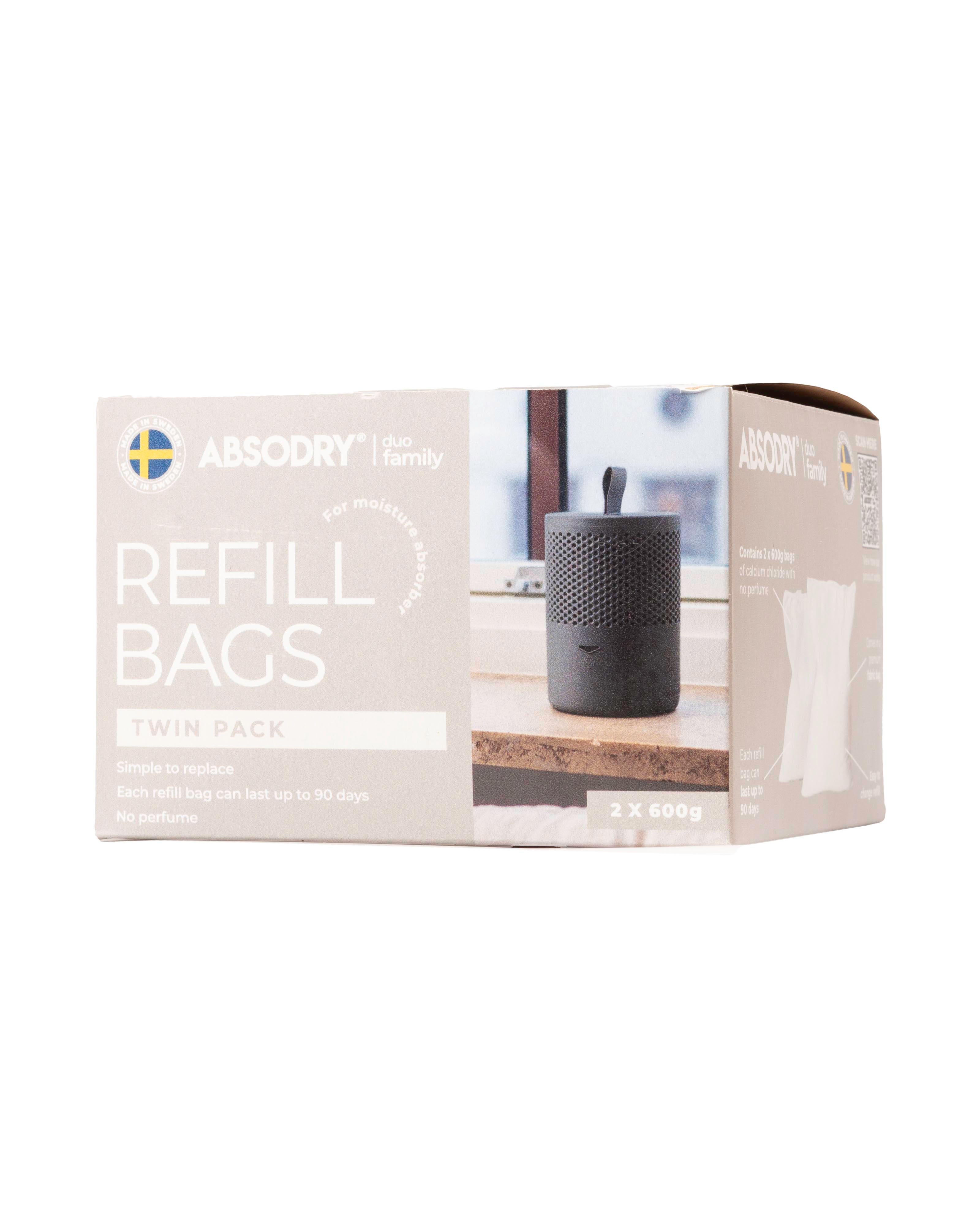 Absodry Refill Bag 600g 2-pack for Series 6, 12 & Hanger