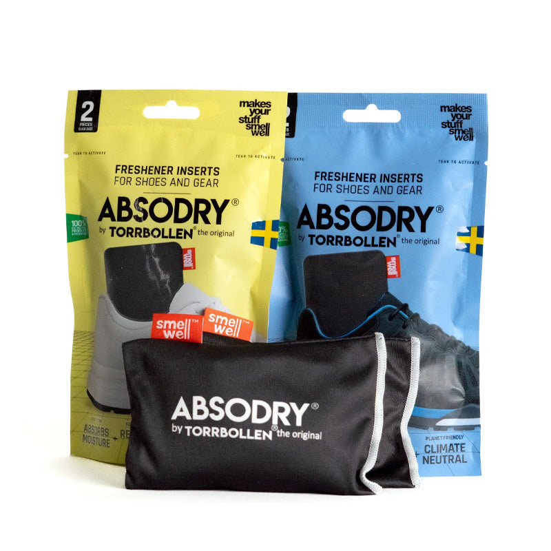 Absodry X SmellWell Deodorising Inserts for Shoes & Bags