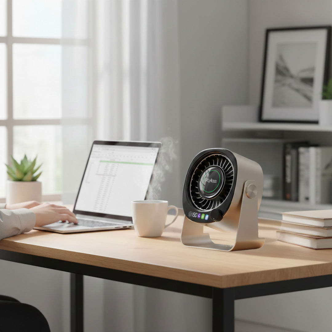 Stylies Nova Cordless Desktop Mini Fan