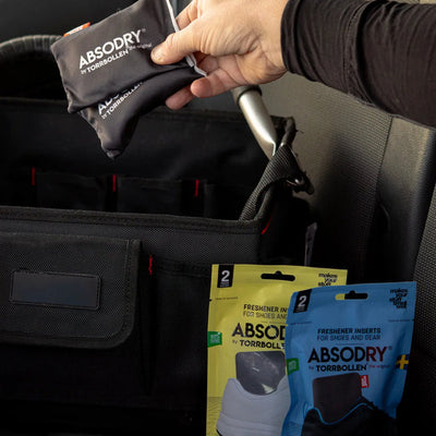 Absodry X SmellWell Deodorising Inserts for Shoes & Bags