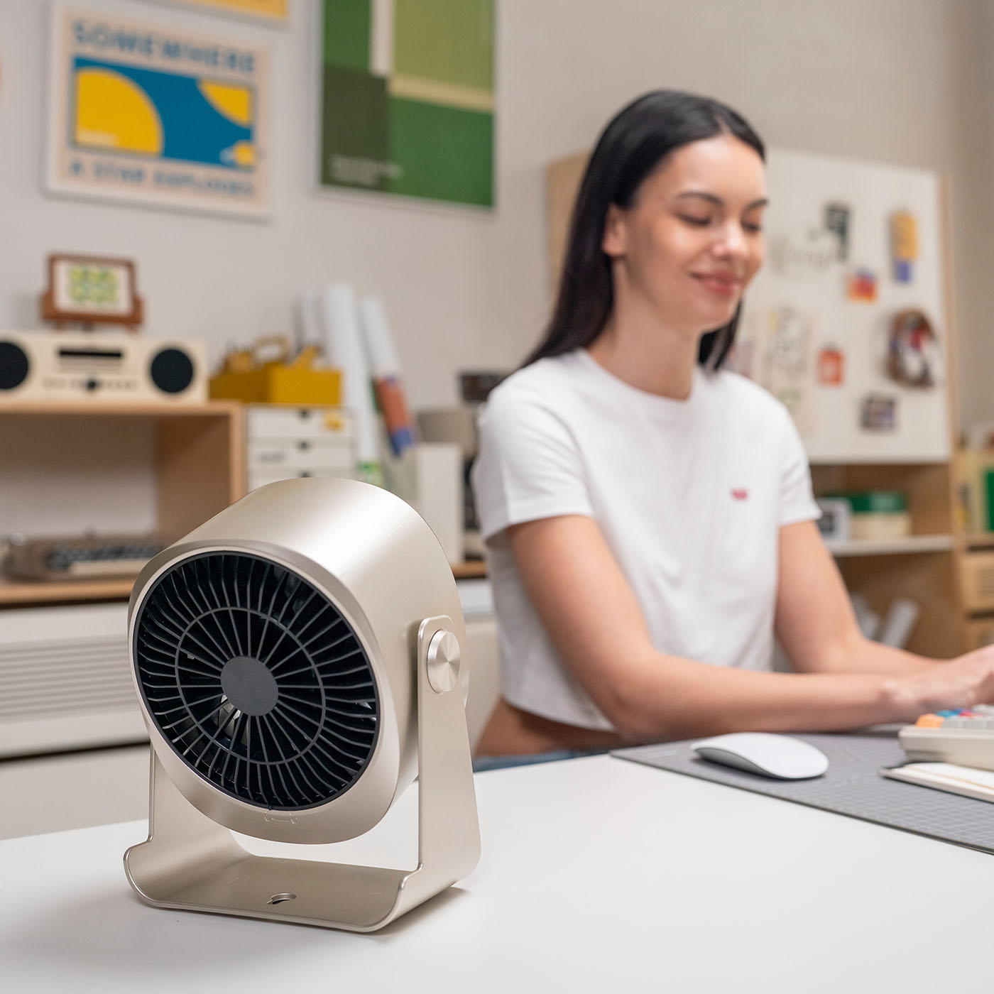 Stylies Nova Cordless Desktop Mini Fan